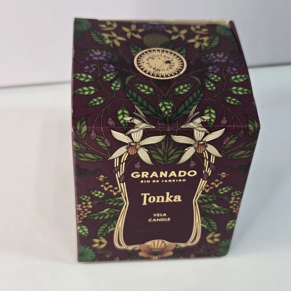 Granado Rio De Janeiro Tonka Scented Candle Elixir Collection 2.82oz HARD FIND